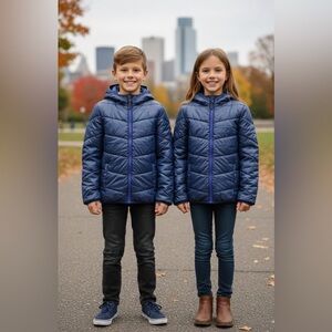 Tommy Hilfiger Blue Fleece Jacket